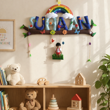 Load image into Gallery viewer, Rainbow Jungle Theme Bunting