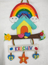 Load image into Gallery viewer, RAINBOW TREE HOUSE BUNTING