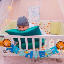 Load image into Gallery viewer, Personalized Lion Theme Alphabet Name Bunting