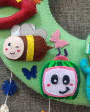 Load image into Gallery viewer, Cocomelon Theme Wreath Stuffed Name