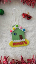 Load image into Gallery viewer, Christmas Personalized Candy house Ornament