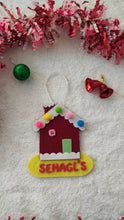 Load image into Gallery viewer, Christmas Personalized Candy house Ornament