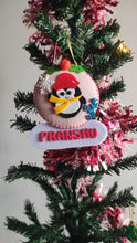 Load image into Gallery viewer, Christmas personalized Penguin Ornament