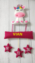 Load image into Gallery viewer, Unicorn Name Bunting