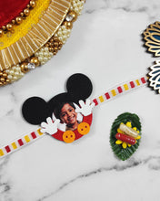 Load image into Gallery viewer, Mickey Photo magnetic Rakhi