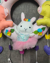 Load image into Gallery viewer, Unicorn and rabbit Theme Wreath