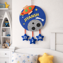 Load image into Gallery viewer, space theme Hoop decor