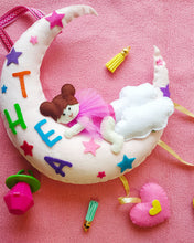 Load image into Gallery viewer, Baby Moon Bunting( Non Stuffed Name)