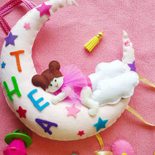 Load image into Gallery viewer, Baby Moon Bunting( Non Stuffed Name)