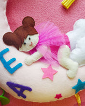 Load image into Gallery viewer, Baby Moon Bunting( Non Stuffed Name)