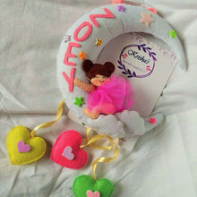 Load image into Gallery viewer, Baby Moon Bunting( Non Stuffed Name)