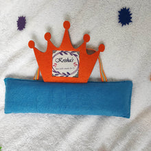 Load image into Gallery viewer, Name Bunting With Crown Photo Frame