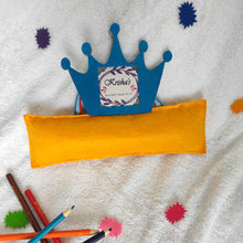 Load image into Gallery viewer, Name Bunting With Crown Photo Frame