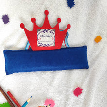 Load image into Gallery viewer, Name Bunting With Crown Photo Frame