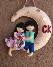 Load image into Gallery viewer, Couple Moon Bunting