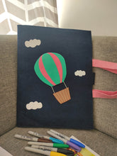 Load image into Gallery viewer, Hot Air balloon Theme Craft Folder
