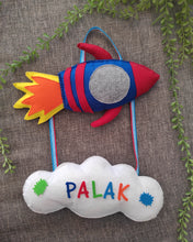 Load image into Gallery viewer, Rocket Name Bunting