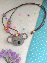Load image into Gallery viewer, Koala face Necklace