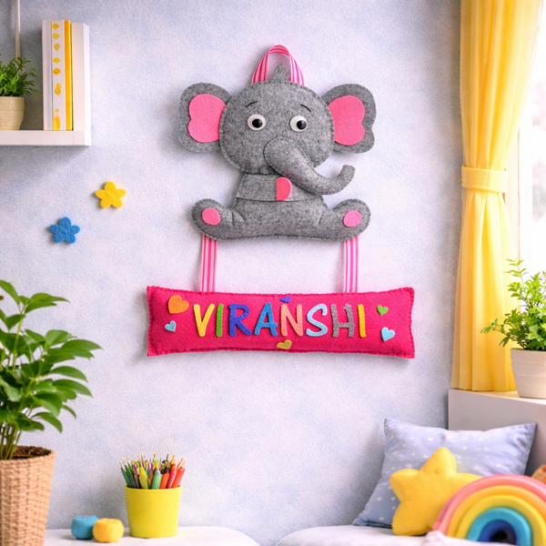 Elephant  Name Bunting