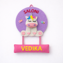 Load image into Gallery viewer, Unicorn Hoop decor
