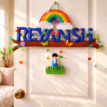 Load image into Gallery viewer, Rainbow Jungle Theme Bunting
