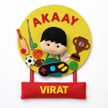 Load image into Gallery viewer, Boy Hoop decor
