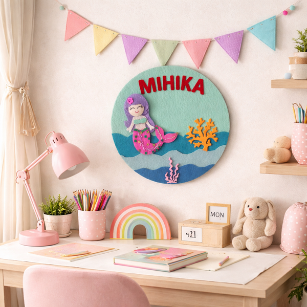 Mermaid Hoop decor