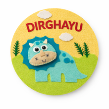 Load image into Gallery viewer, Dino  Hoop decor
