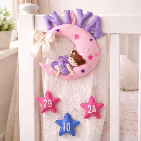 Baby Moon Bunting