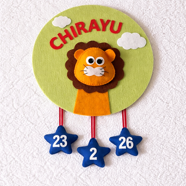 Lion Hoop decor