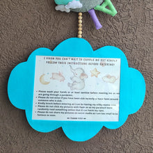 Load image into Gallery viewer, Moon  and care note Bunting
