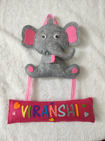 Elephant  Name Bunting