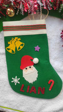 Load image into Gallery viewer, Personalized Santa Claus Stocking
