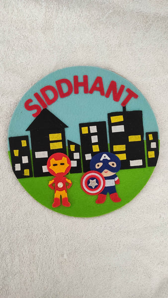 Super hero Hoop decor