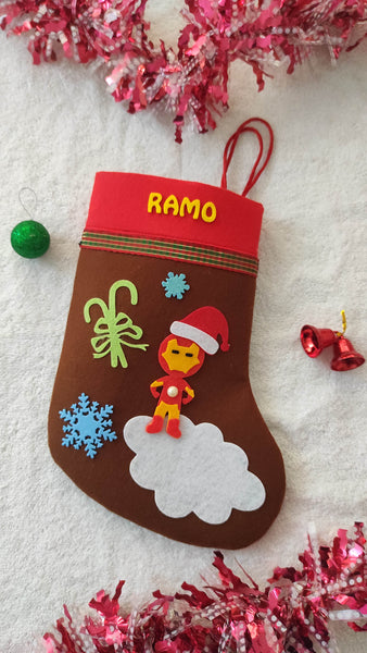 Personalized Ironman Stocking