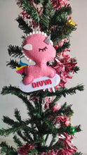 Load image into Gallery viewer, Christmas personalized Unicorn Ornament
