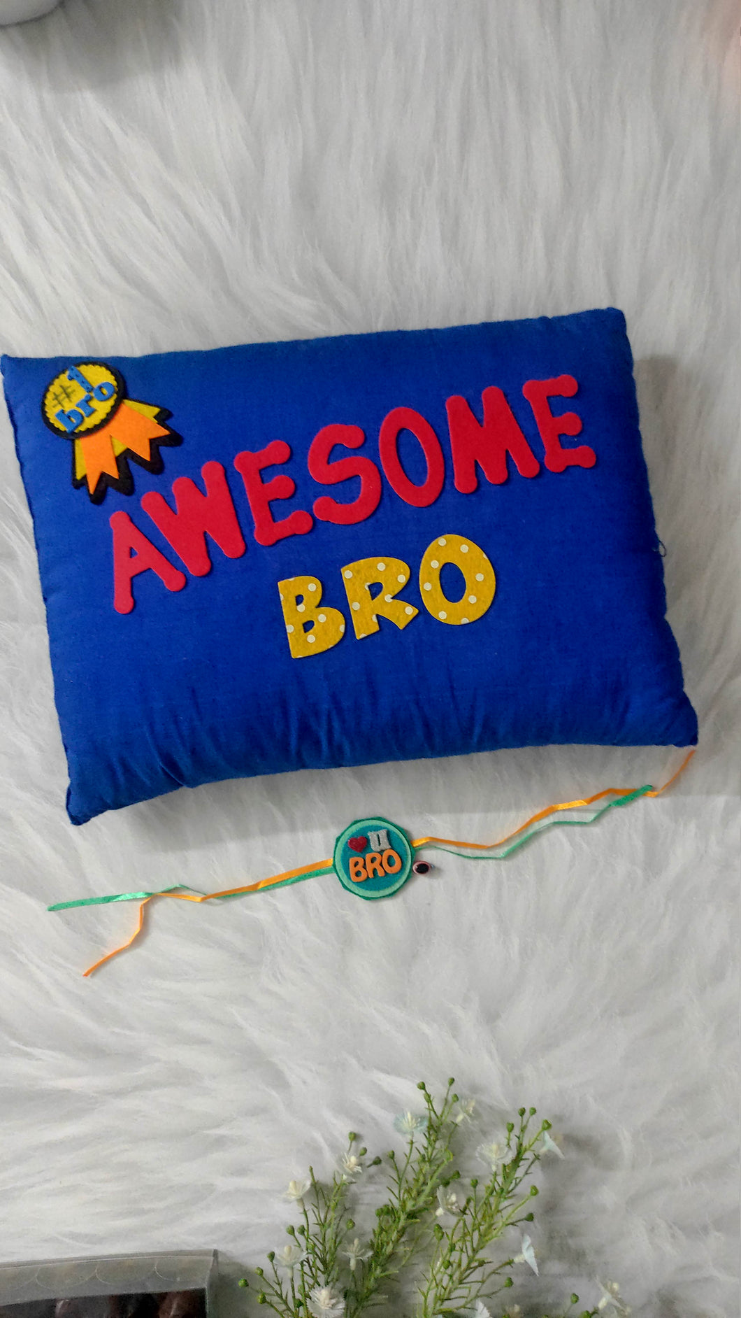 Awesome BRO and love u Bro Rakhi - Rakhi gift hamper