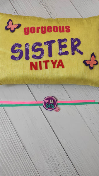 Gorgeous sister and love u sis Rakhi - Rakhi gift hamper