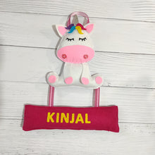 Load image into Gallery viewer, Unicorn Name Bunting
