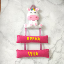 Load image into Gallery viewer, Unicorn Name Bunting
