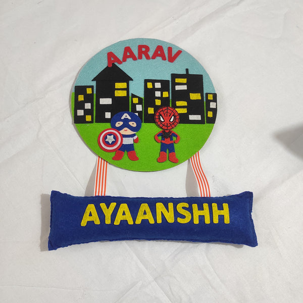 Super hero Hoop decor