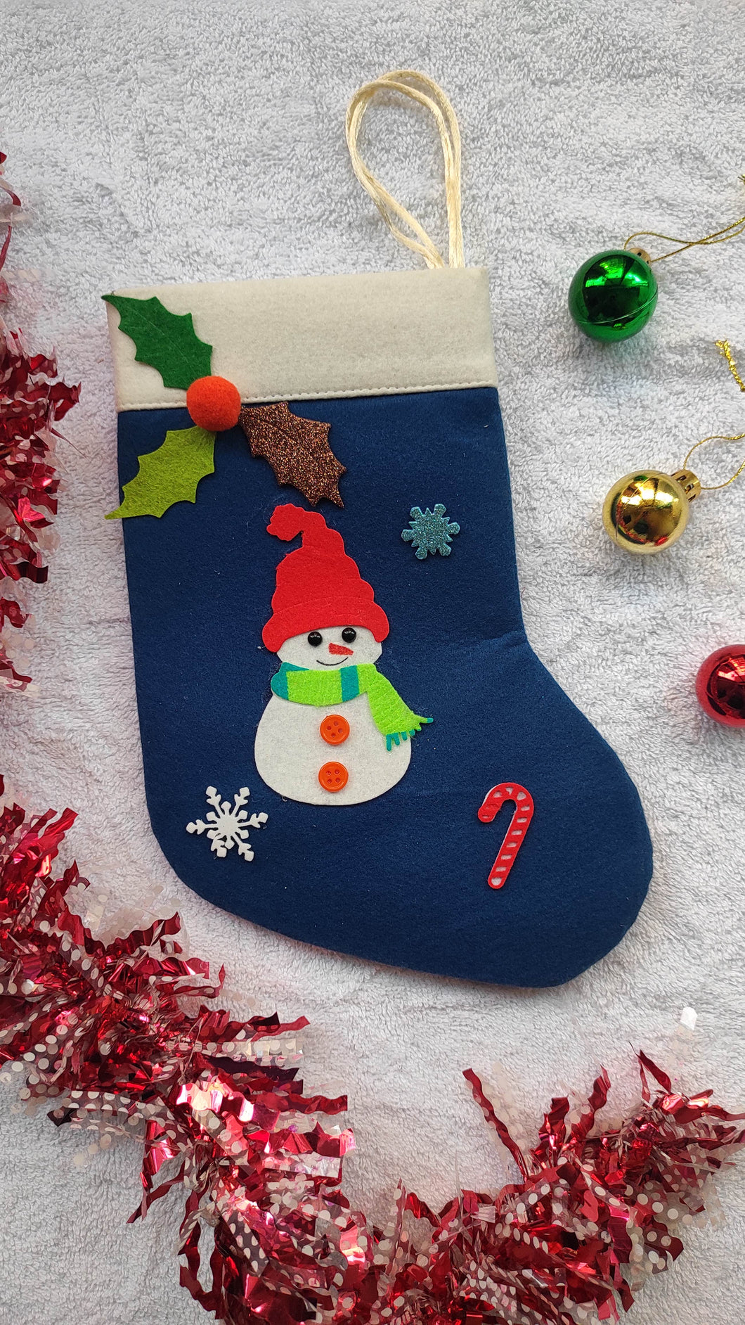 Personalized Snowman Stocking