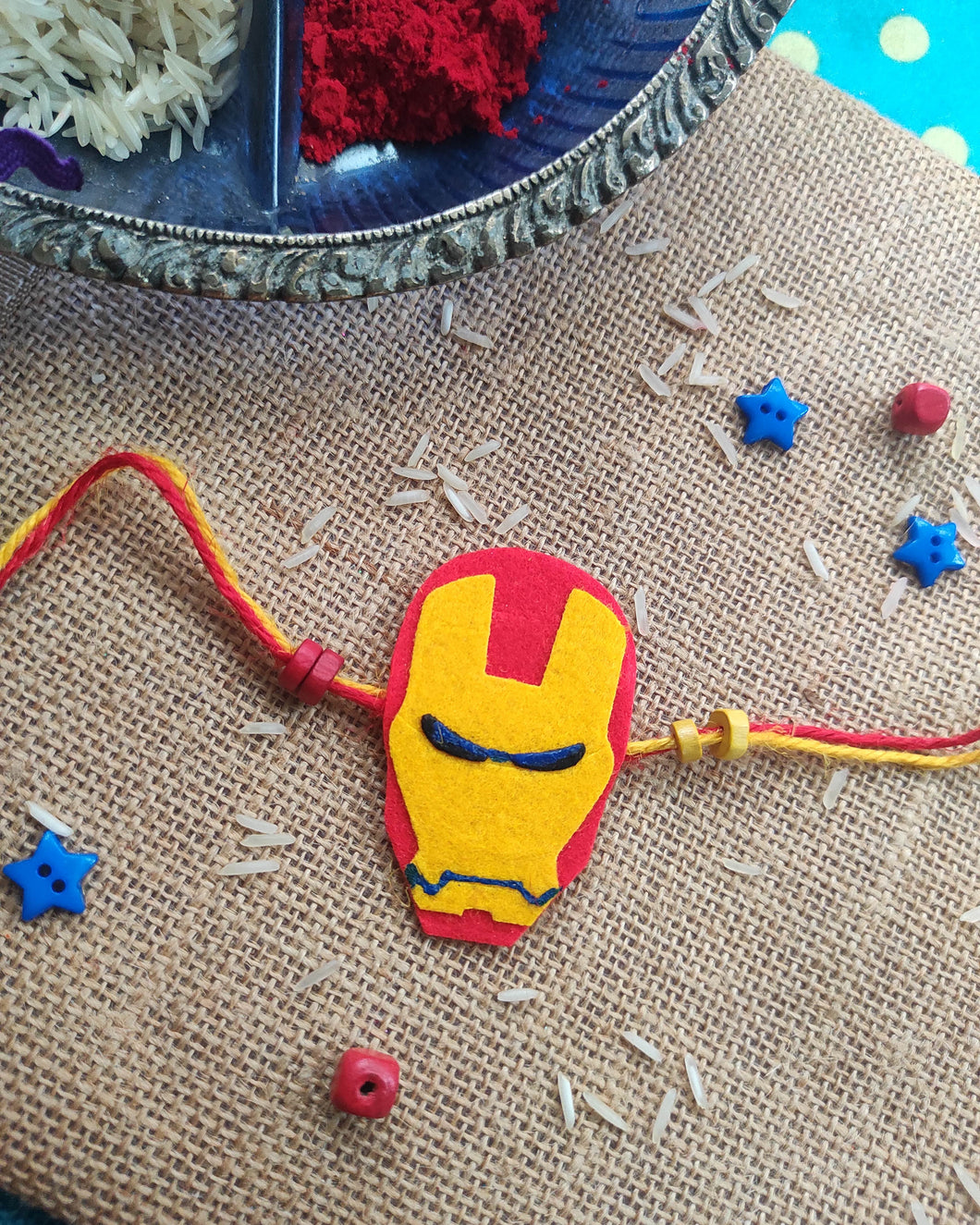 Ironman face Magnetic Rakhi