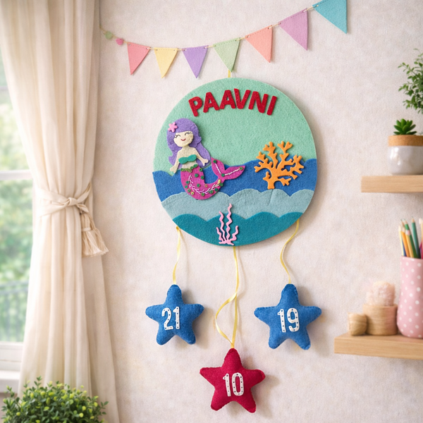 Mermaid Hoop decor