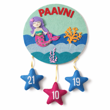 Load image into Gallery viewer, Mermaid Hoop decor
