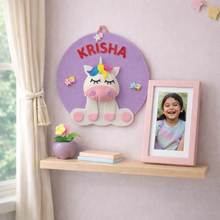 Load image into Gallery viewer, Unicorn Hoop decor
