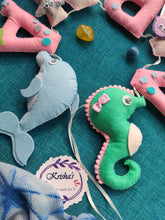 Load image into Gallery viewer, Personalized Sea creature Theme Alphabet Name Bunting
