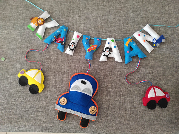 Cars Theme Bunting