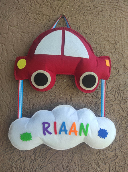 Car Name Bunting