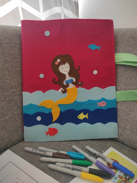Mermaid Theme Craft Folder